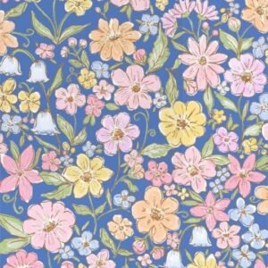 Organic Cotton Fabric, Floral Organic Cotton, Eco Friendly Cotton Fabric, Sustainable Fabric India, Printed Organic Cotton Cloth